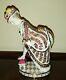 Rare Antique Imperial Russian Moscow Gardner Porcelain Figure Lady with Secret