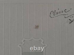 Rare Antique Imperial Russian Royalty Cabinet Card Signed Countess Crown Cypher