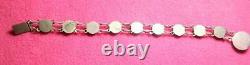 Rare Antique Imperial Russian Sterling Silver 84 Enamel Jewelry Bracelet Signed