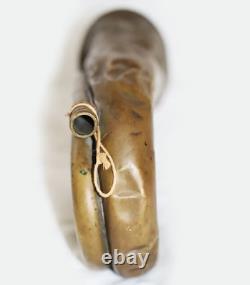 Rare Antique Original Imperial Russian Army Crimea War Brass Bugle Military Horn