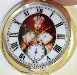 Rare Antique Revue Tommen Silver Pocket Watch for Imperial Russian Market c1900