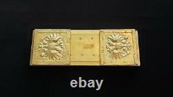 Rare Antique Royal Imperial Eagle Russian Royalty Romanov Tsarist Brass Bookends