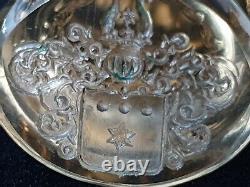Rare Antique Royal Imperial Russian Hardstone Rock Crystal Wax Desk Seal Stamp