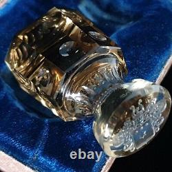 Rare Antique Royal Imperial Russian Hardstone Rock Crystal Wax Desk Seal Stamp