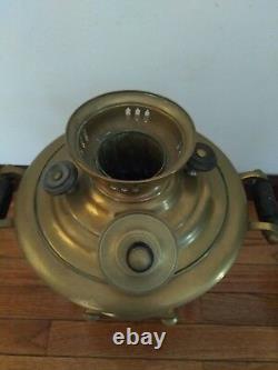 Rare Antique Russian Imperial Bronze Samovar / Tea Coffee urn. Malikov