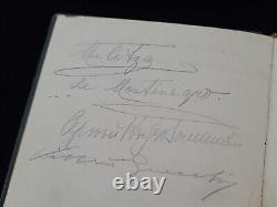 Rare Antique Russian Royalty Duke Royal Document Grand Duchess Romanov Signed RU