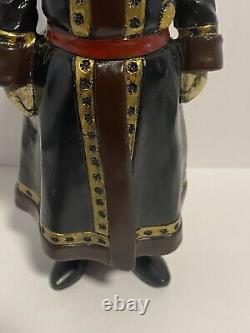 Rare FABERGE 1912 Bronze Imperial Russian Cossack Guard Antique Gold Gilt Enamel