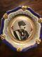 Rare Imperial portrait Reza Shah Pahlavi, Russian Porcelain Two Plates