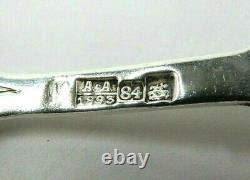 Rare Russian Imperial. 875 Zolotnik 84 Silver Caddy Scoop Spoon With Monogram