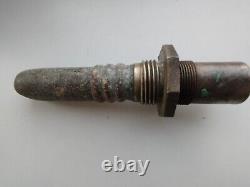 Relic Original Antique Russian Imperial lead Brass Naval Horn WW I. 