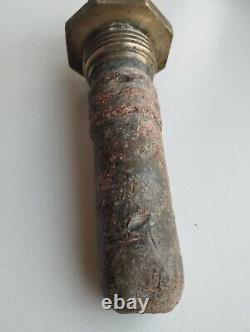 Relic Original Antique Russian Imperial lead Brass Naval Horn WW I. 