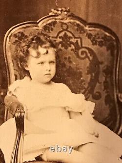 Royalty CDV Photo Russian Imperial Antique Czarevich Alexei Nicholaevich Romanov