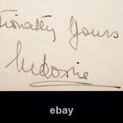 Royalty Russian Princess Bulgaria Eudoxia Signed Document Crown Downton Abbey RU