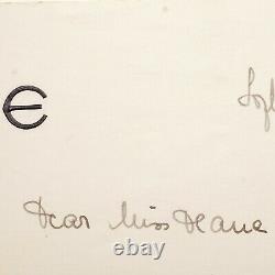 Royalty Russian Princess Bulgaria Eudoxia Signed Document Crown Downton Abbey RU