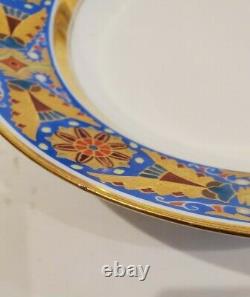 Russia Russian Imperial Porcelain Soup Plate Gothic Service Alexander III 1892