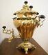 Russian Antique Brass Samovar Tula Second Half 19 Century by Vorontzov