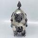 Russian Imperial 84 Silver Opening Easter Egg with a Hunting Theme 1878 y