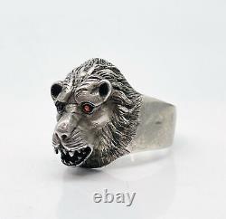 Russian Imperial 84 Silver Ring BEAR