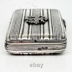 Russian Imperial 84 Silver Small Box or Snuff Box