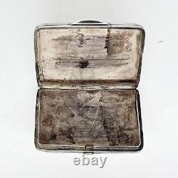 Russian Imperial 84 Silver Small Box or Snuff Box