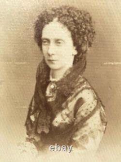 Russian Imperial Antique Cabinet Photo Card Russia Empress Maria A. Tsar Levitsky