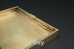 Russian Imperial Eagle Cigarette Case Sterling Silver 84 St Petersburg M1234