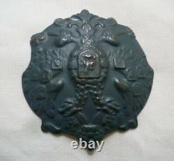 Russian Imperial Helmet Badge 72 mm ANTIQUE Original RARE