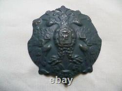 Russian Imperial Helmet Badge 72 mm ANTIQUE Original RARE