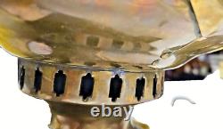 Russian Imperial Samovar Tea Urn Brass w 7 Stamps Antique 1866 Tray Tea Pot Bowl