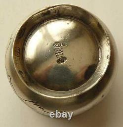 Russian Imperial Silver 84 Salt Cellar Moscow 1899-1908