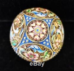 Russian Imperial Silver & Cloisonne Egg, MC