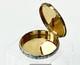 Russian Silver Round Case /Box Gilded Interior, 84 Kokoshnick St Petersburg c1900