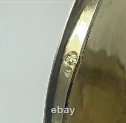 Russian Silver Round box/case Gilded interior 84 Kokoshnik c1900 St Petersburg