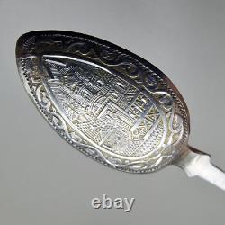 Set Of 6 Imperial Russian Anatoly Apollonovich Artsybashev Spoons 84 Silver 1896