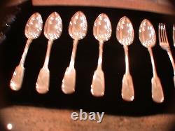 Silverware Set. Antique and very rare Russian Imperial