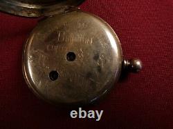 Sterling Silver Imperial Russian WWI Vintage Antique Double Hunter Pocket Watch