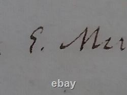 Tsar Nicolas Russian Royalty Government Signed Document Royal Manuscript Russia