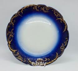 Two Antique Imperial Russian KUZNETSOV Porcelain Plates