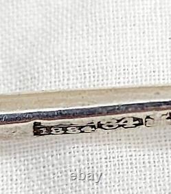 Two Beautiful Teaspoons Antique Imperial Russian 84 Silver Hand Engraved Marked