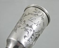 VERY FINE ANTIQUE IMPERIAL RUSSIAN 84 SILVER GOBLET CUP BEAKER Hand Engraved VERY FINE ANTIQUE IMPERIAL RUSSIAN 84 SILVER GOBLET CUP BEAKER Hand Engraved