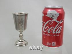 Very Fine Antique Imperial Russian 84 Silver Cup Goblet Beaker Moscow 1878