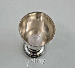 Very Fine Antique Imperial Russian 84 Silver Cup Goblet Beaker Moscow 1878