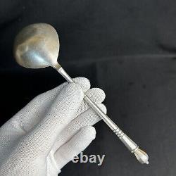 Vintage Antique 1800s Russian Imperial Silver 84 Large SoupFood Serving Spoon