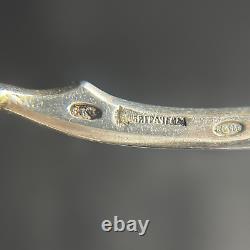 Vintage Antique 1800s Russian Imperial Silver 84 Large SoupFood Serving Spoon