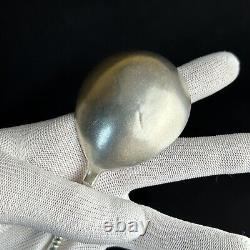 Vintage Antique 1800s Russian Imperial Silver 84 Large SoupFood Serving Spoon