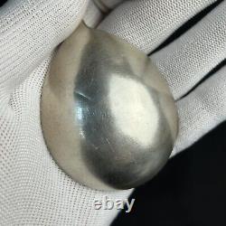 Vintage Antique 1800s Russian Imperial Silver 84 Large SoupFood Serving Spoon