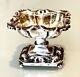Vintage Antique 1853 Russian Imperial Silver 84 Footed Pedestal Caviar Bowl Old
