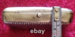 Vintage Antique 1883 Russian Imperial Silver 84 Niello Tobacco Case
