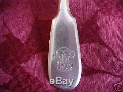 Vintage Faberge Five Spoons Silver 84 Monogram Russian Imperial Antiques Russia
