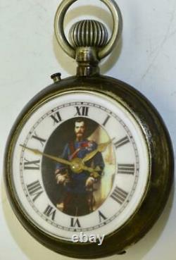 WWI Imperial Russian Pilot's Award Pocket Watch-19th Death or Glory Regiment
